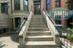 brownstone steps