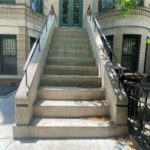 brownstone steps