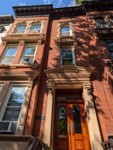 Brick pointing in parkslope