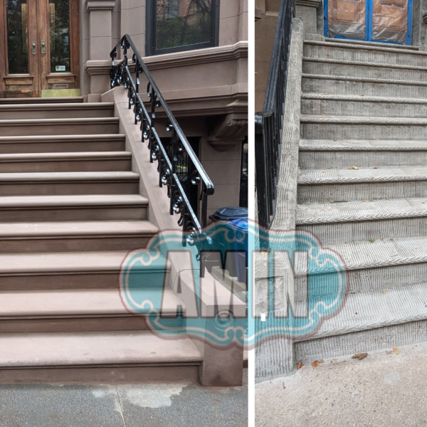 Brownstone Stoop renovation